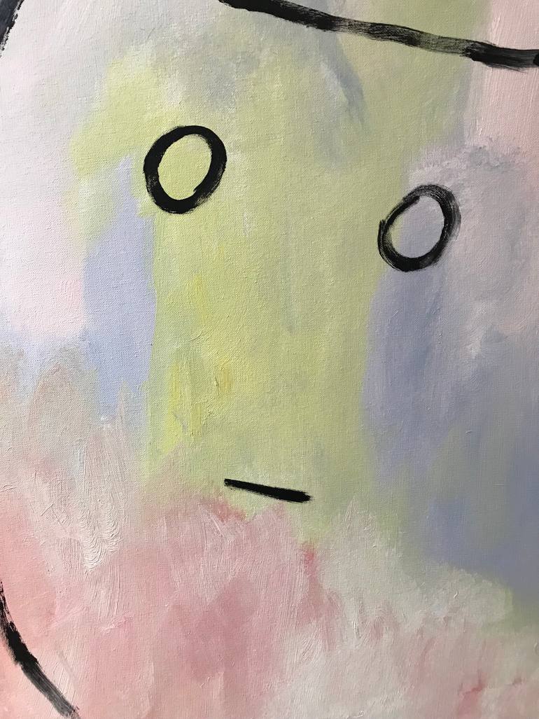Original Abstract Expressionism Comics Painting by Juanjo Sáez