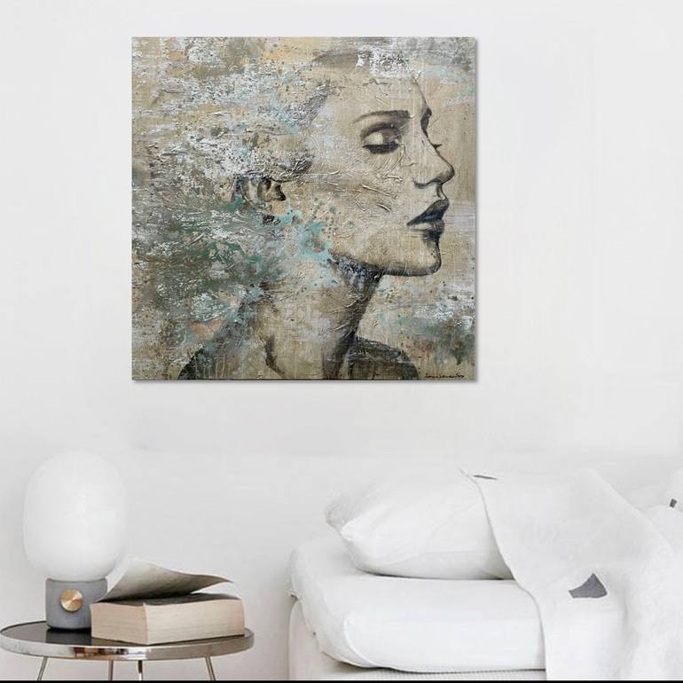 Original Figurative Portrait Painting by Ilona Hendriks