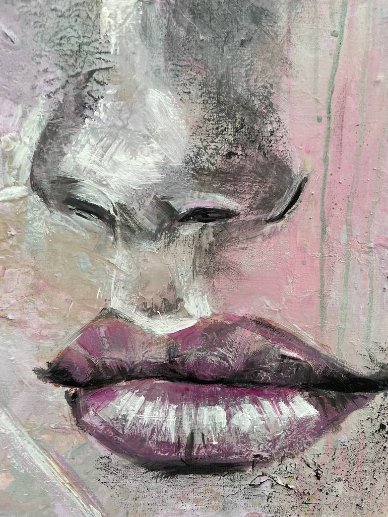 Original Portrait Painting by Ilona Hendriks