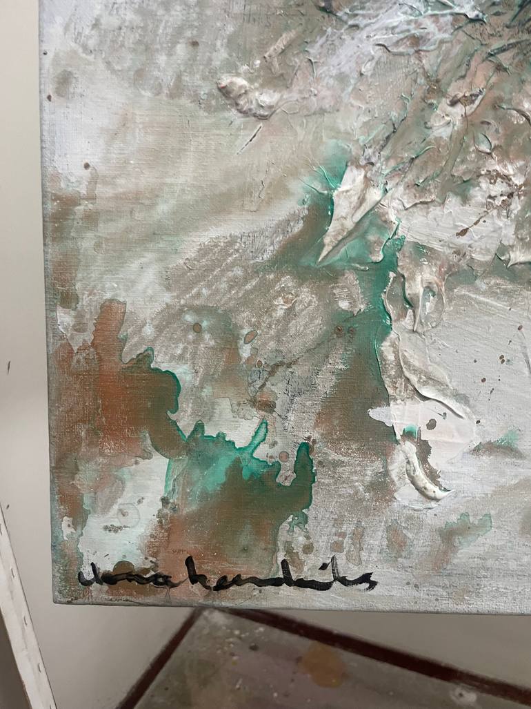 Original Abstract Expressionism People Painting by Ilona Hendriks