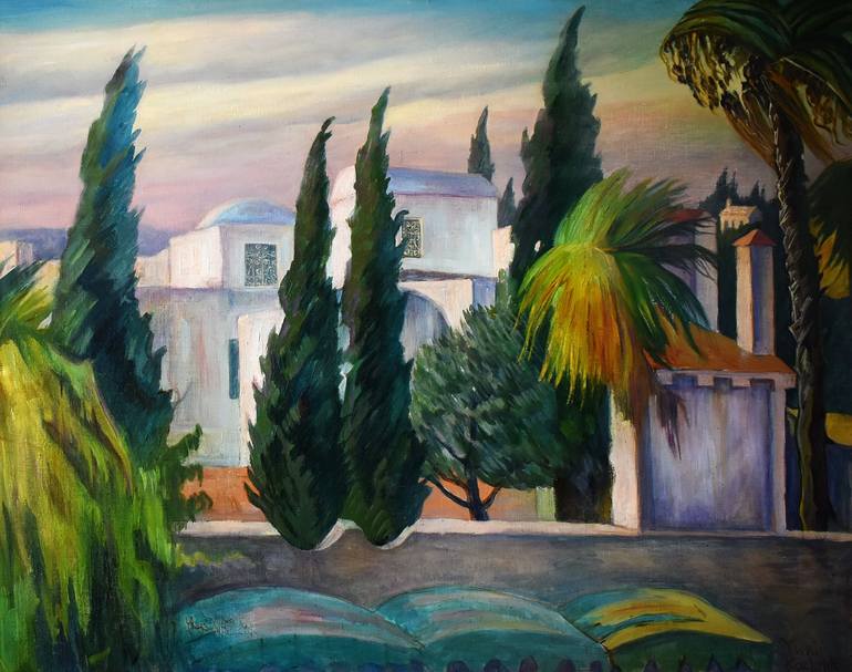 Print of Symbolism Landscape Paintings by Yuriy Kozlyuk