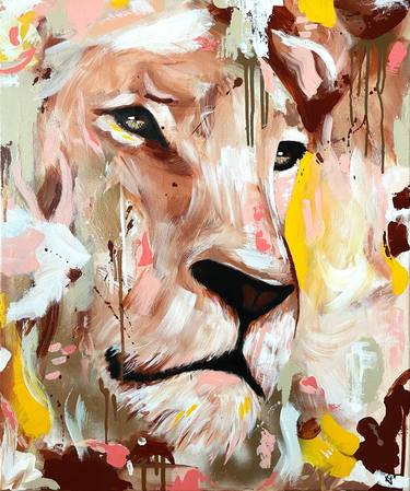 Original Abstract Animal Paintings by Josianne Jolin