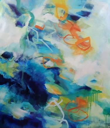 Original Abstract Expressionism Abstract Paintings by JK Bleeg