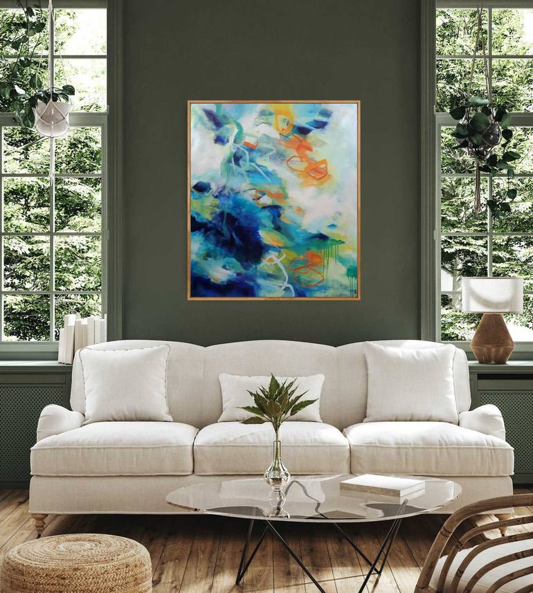 Original Abstract Painting by JK Bleeg