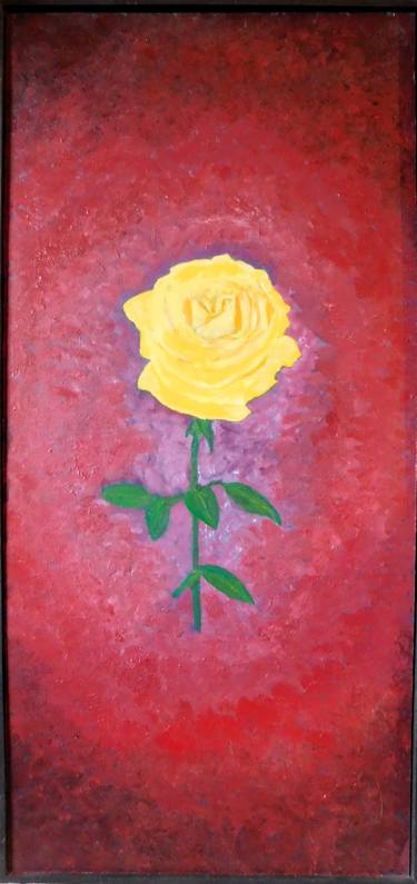 Original Floral Painting by Mikal Hoover