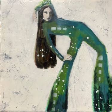 Original Contemporary Women Paintings by Elina Zebergs