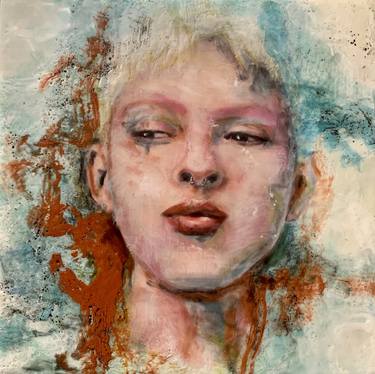 Original Figurative Women Paintings by Elina Zebergs