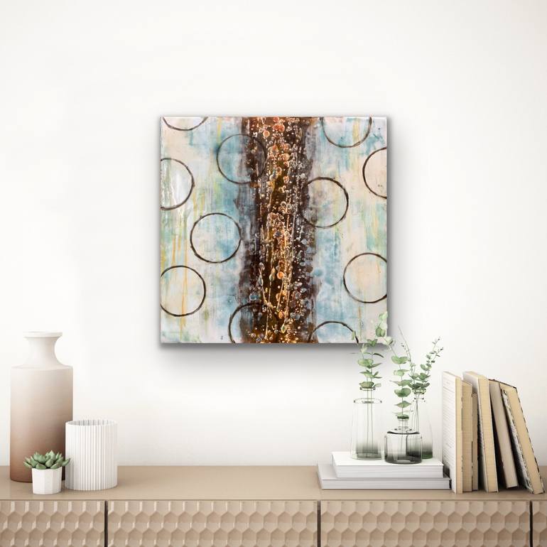 Original Abstract Painting by Elina Zebergs