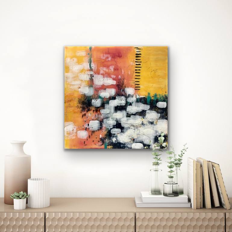 Original Abstract Painting by Elina Zebergs