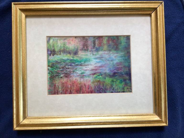 Original Expressionism Landscape Painting by C Weigand