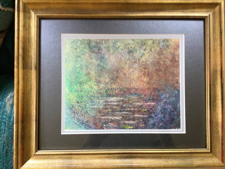 Original Impressionism Nature Painting by C Weigand