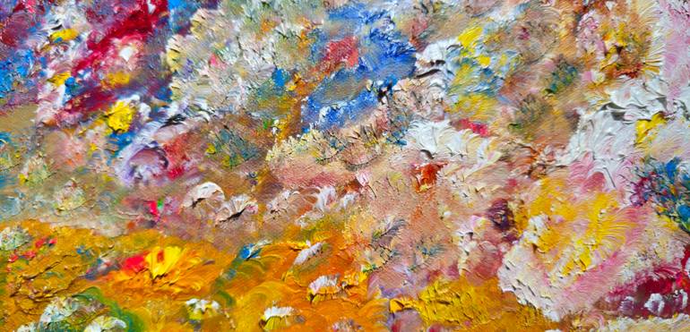 Original Abstract Expressionism Light Painting by Melissa Broadwell
