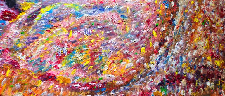 Original Abstract Expressionism Light Painting by Melissa Broadwell