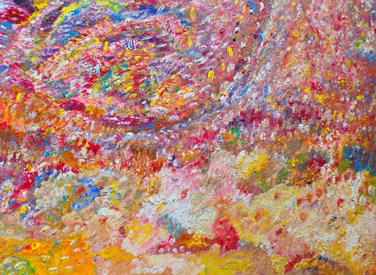 Original Abstract Expressionism Light Painting by Melissa Broadwell