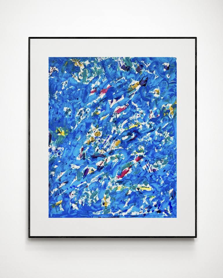 Original Abstract Painting by Gleb Skubachevsky