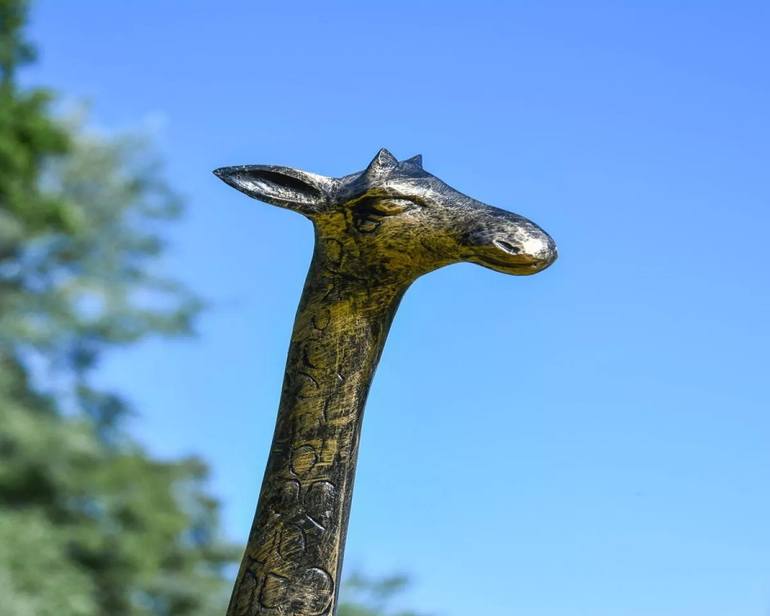 Original Street Art Animal Sculpture by Djamel Eddine Hafis
