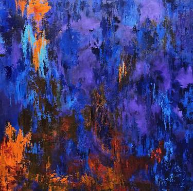 Original Abstract Expressionism Abstract Paintings by karen klucowicz