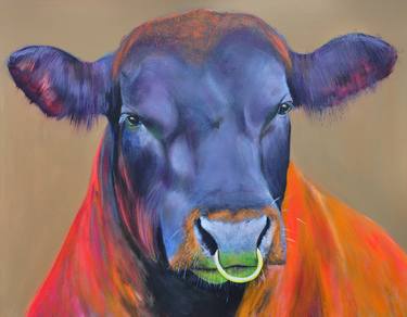 Print of Pop Art Animal Paintings by Sheila Moya Harris