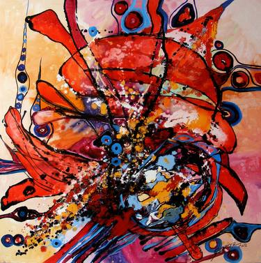 Original Abstract Paintings by Elena Bissinger