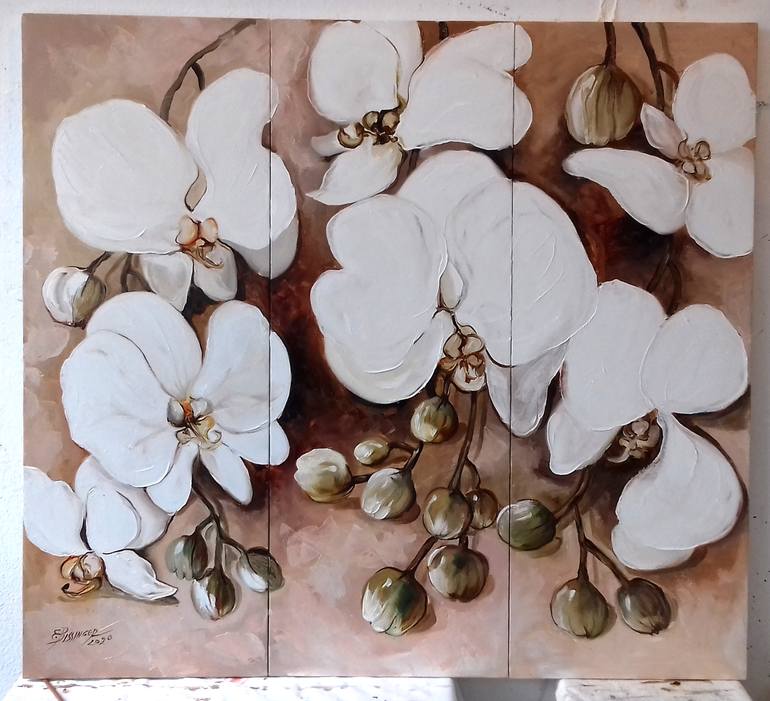 Original Botanic Painting by Elena Bissinger