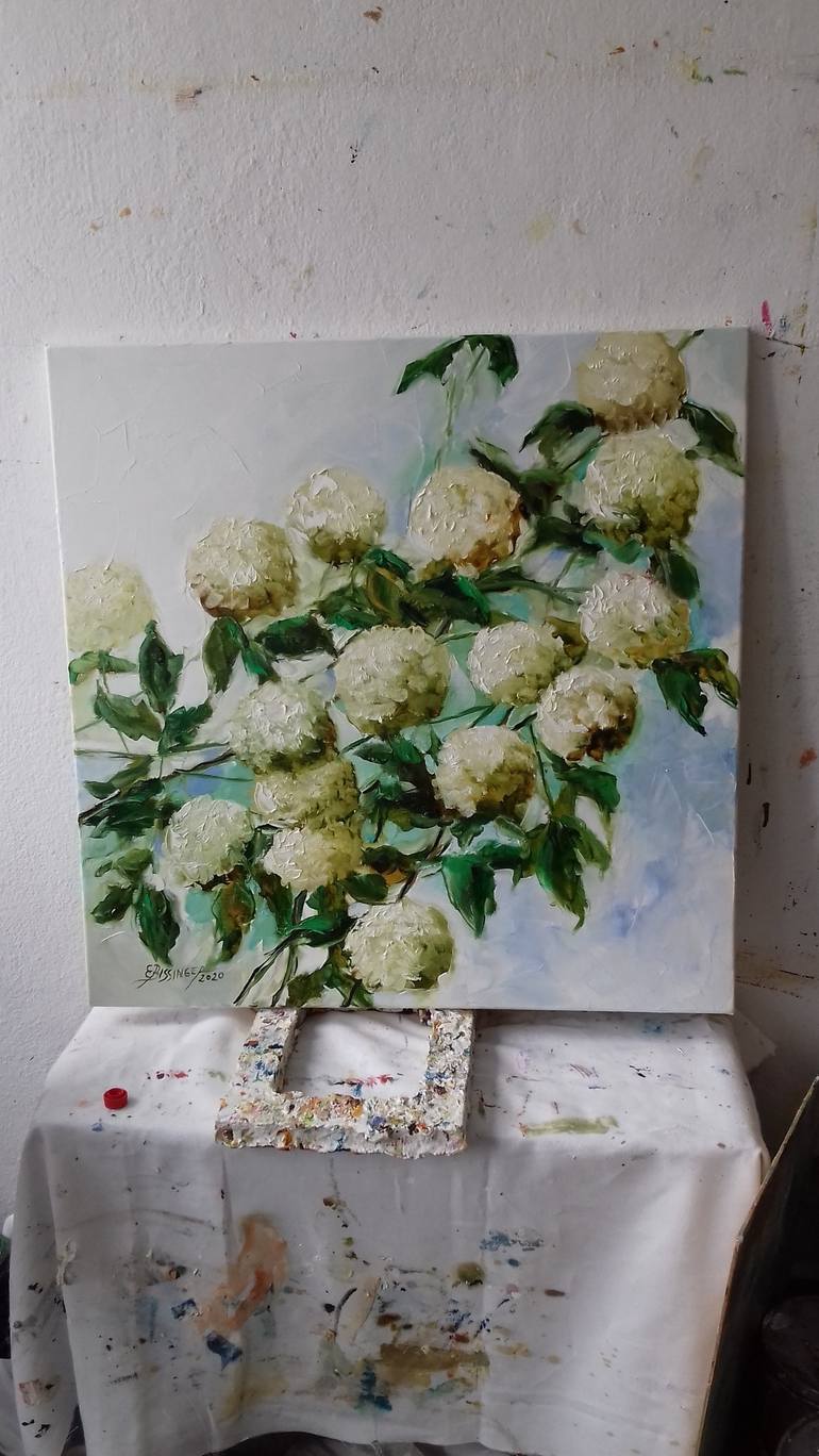 Original Fine Art Botanic Painting by Elena Bissinger