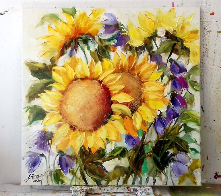 Original Fine Art Botanic Painting by Elena Bissinger