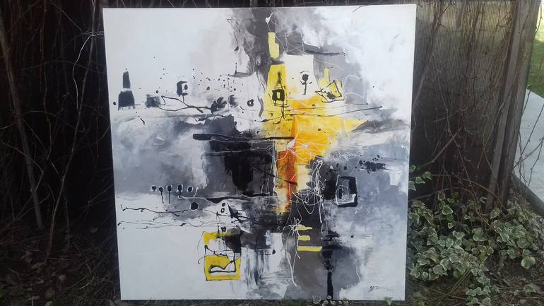 Original Abstract Painting by Elena Bissinger