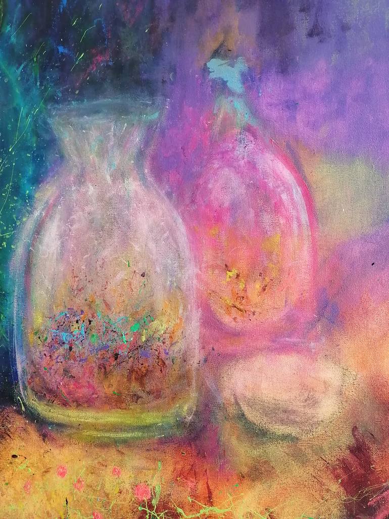 Original Abstract Expressionism Abstract Painting by Babra Allen