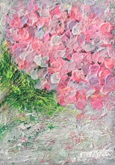 Original Abstract Expressionism Abstract Mixed Media by Babra Allen