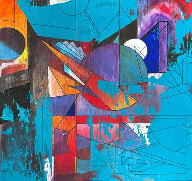 Original Abstract Paintings by Lost Dog