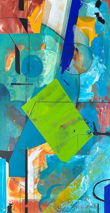 Original Abstract Paintings by Lost Dog