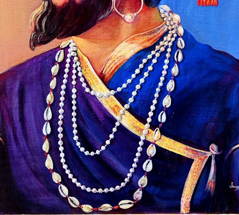 Original Art Deco People Painting by Jayprakash Borade