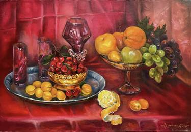 Print of Food Paintings by Anna Voitovych