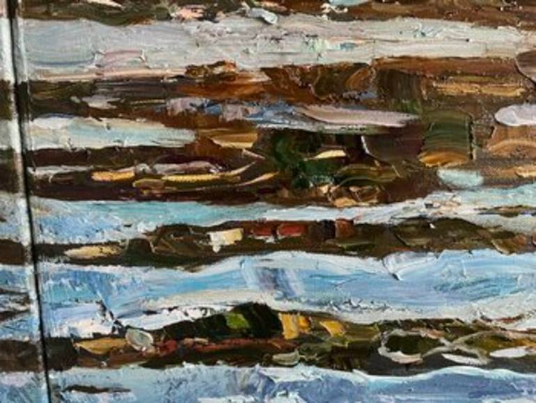 Original Figurative Landscape Painting by Nadezda Stupina