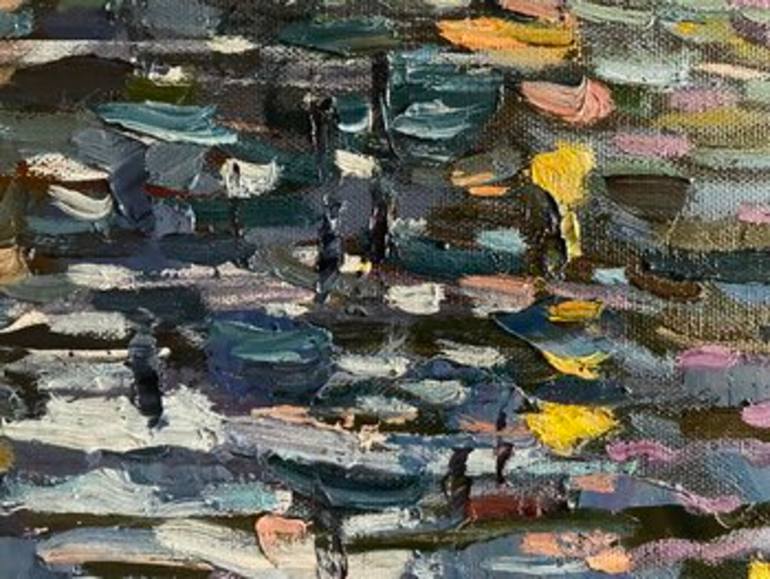 Original Figurative Landscape Painting by Nadezda Stupina