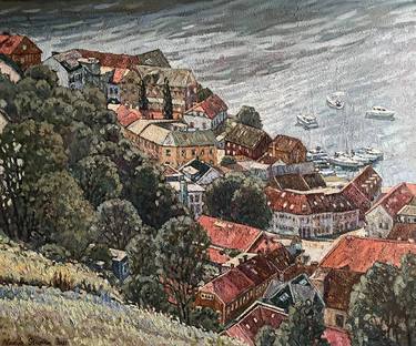 Print of Fine Art Landscape Paintings by Nadezda Stupina