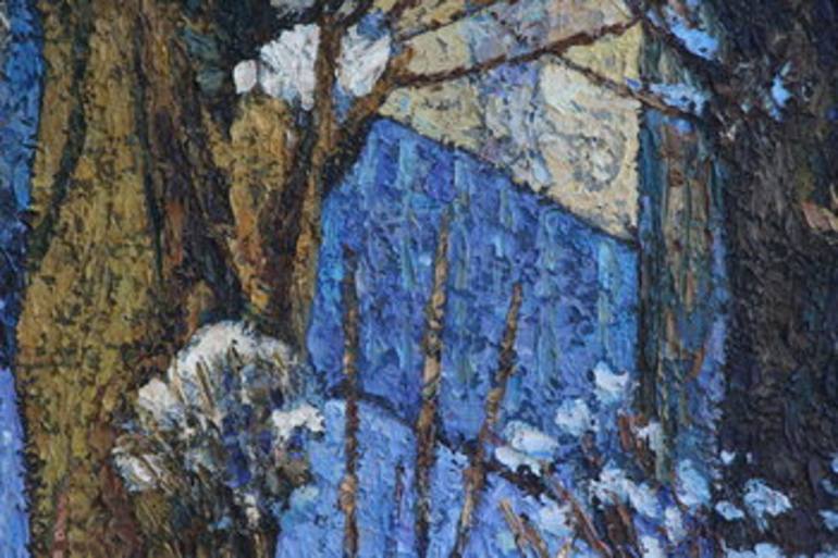 Original Impressionism Landscape Painting by Nadezda Stupina