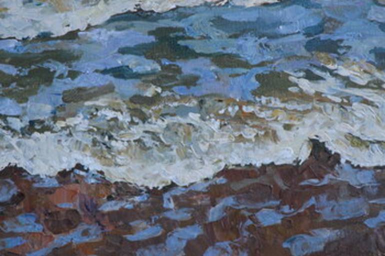 Original Impressionism Landscape Painting by Nadezda Stupina