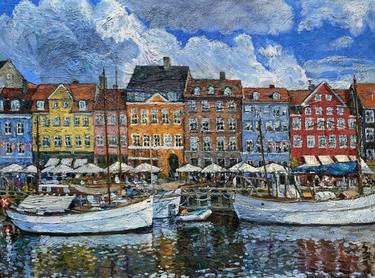 Clouds over Nyhavn thumb