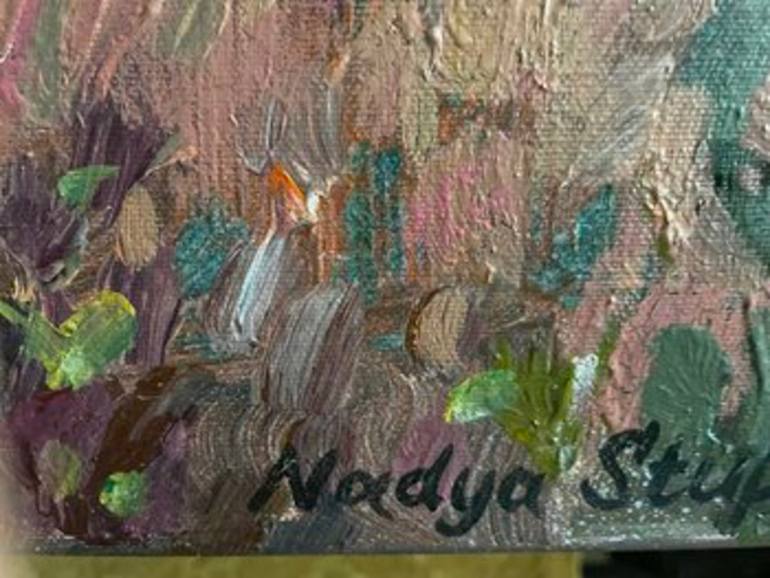 Original Impressionism Landscape Painting by Nadezda Stupina