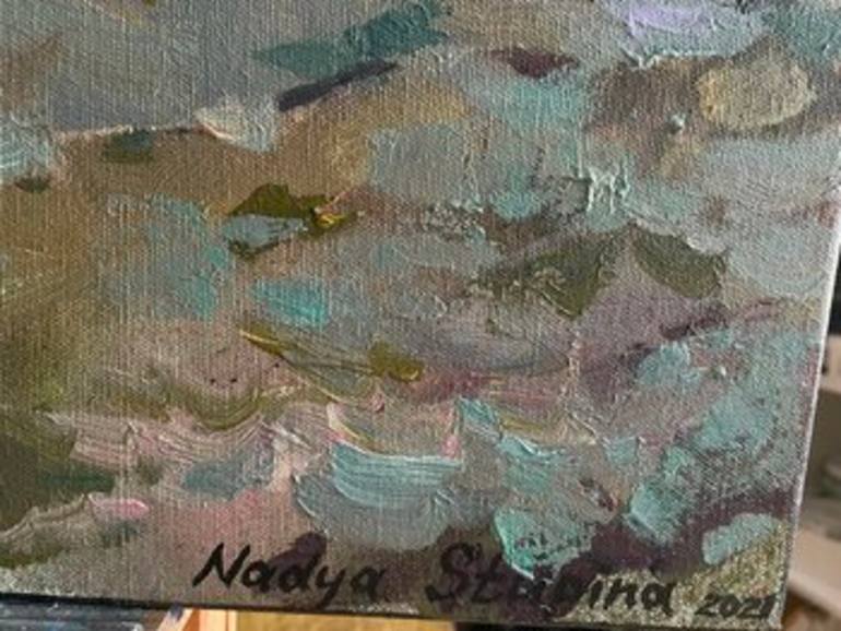 Original Impressionism Landscape Painting by Nadezda Stupina