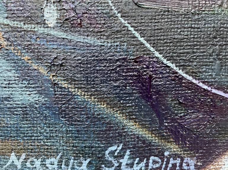 Original Impressionism Landscape Painting by Nadezda Stupina