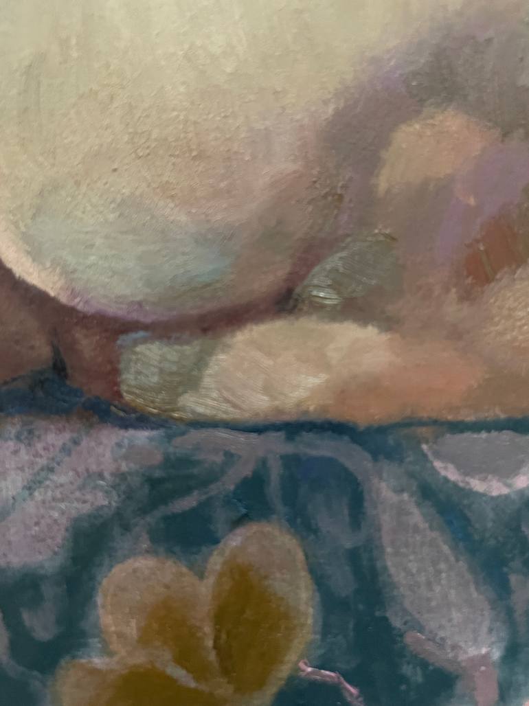 Original Impressionism Nude Painting by Nadezda Stupina