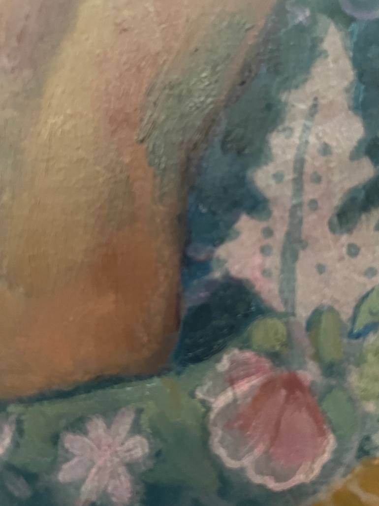 Original Impressionism Nude Painting by Nadezda Stupina