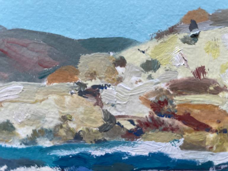 Original Impressionism Seascape Painting by Nadezda Stupina