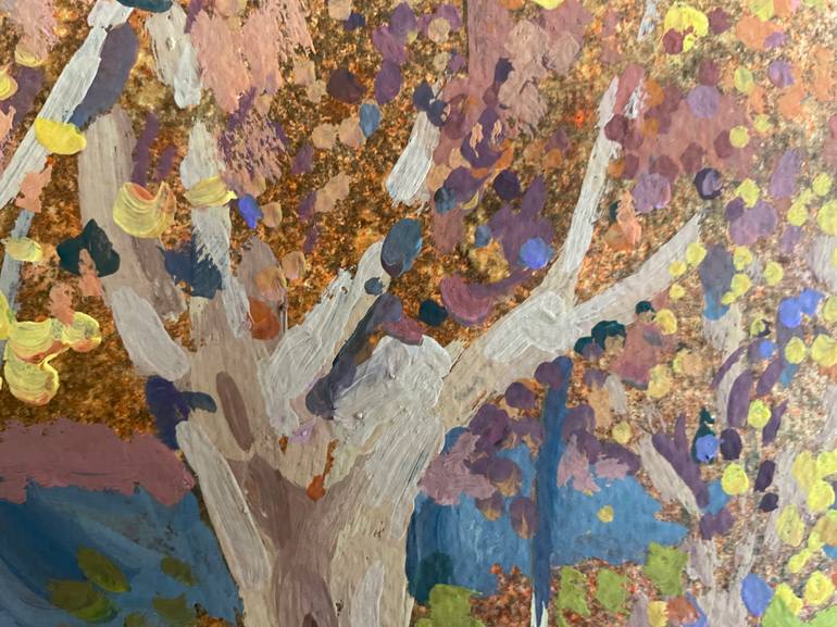 Original Impressionism Landscape Painting by Nadezda Stupina