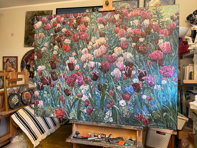 Original Other Floral Painting by Nadezda Stupina