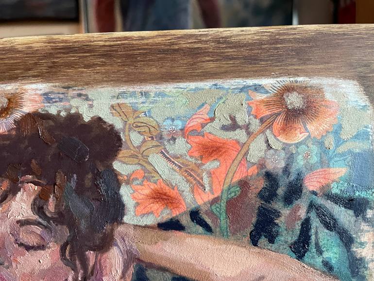 Original Impressionism Nude Painting by Nadezda Stupina