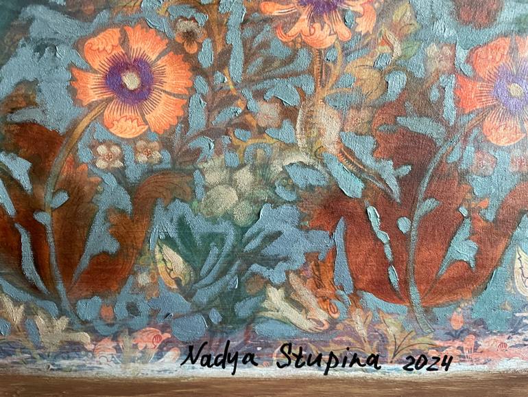 Original Impressionism Nude Painting by Nadezda Stupina