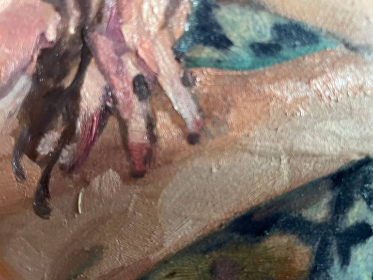 Original Impressionism Nude Painting by Nadezda Stupina